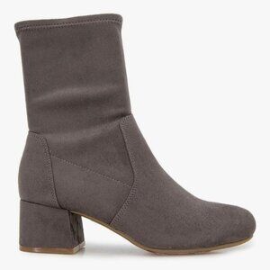 Kenneth Cole Reaction Womens Road Stretch Ankle Boots Taupe medium